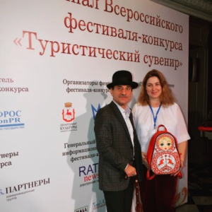 C Геннадием Шталовым, организатором конкурса "Туристический сувенир"